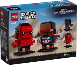 LEGO 40668 Super Heroes - Figurki Kapitana Ameryki i Czerwonego Hulka