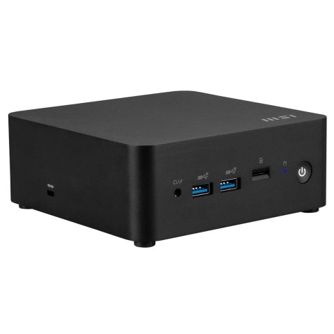 MSI Cubi NUC 13MQ-070PL i7-1365U 16GB SSD1TB Intel Iris Xe Graphics AX211 WiFi 6E Windows 11 Pro Black