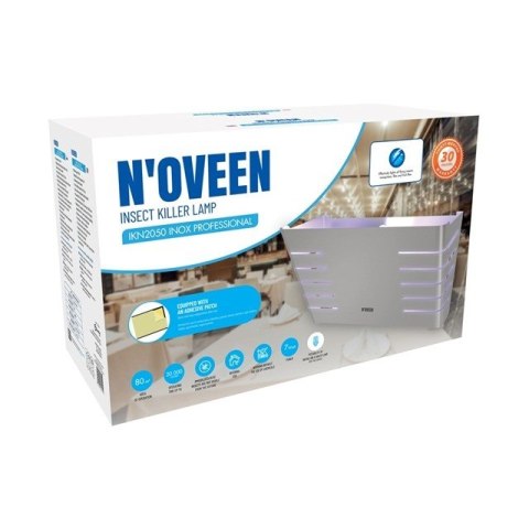Lampa Owadobójcza na lepy NOVEEN IKN2050 INOX PROFESSIONAL
