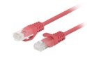 PATCHCORD KAT.6 FTP 0.5M CZERWONY FLUKE PASSED LANBERG 10-PACK