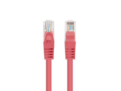 PATCHCORD KAT.6 FTP 0.5M CZERWONY FLUKE PASSED LANBERG 10-PACK
