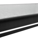Stół ogrodowy ze szklanym blatem NEPTUN 150x90x70