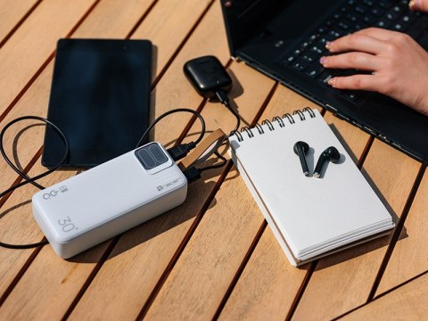 TRACER POWERBANK BLAZE 30000MAH 65W BIAŁY