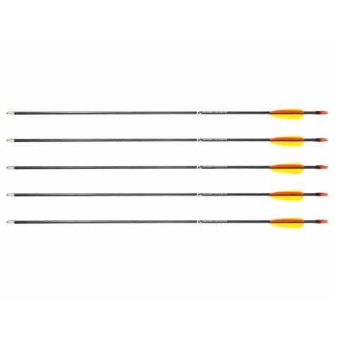 Strzały z włókna szklanego 28" Poe Lang - zestaw 5 sztuk (D-055-B3)