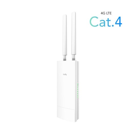 Cudy LT500 router bezprzewodowy Fast Ethernet Dual-band (2.4 GHz/5 GHz) 4G Biały