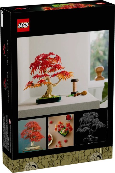 LEGO BOTANICALS 10348 JAPANESE RED MAPLE BONSAI TREE