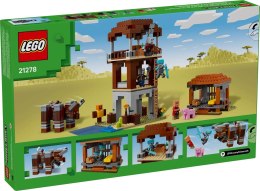 LEGO MINECRAFT 21278 THE PILLAGER OUTPOST AND RAVAGER