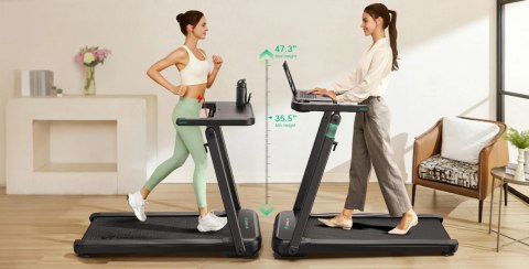 Bieżnia z wbudowanym biurkiem do pracy i ćwiczeń UREVO Foldi 3S