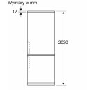 Chłodziarko-zamrażarka BOSCH KGN497ICT