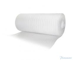 Pianka polietylenowa biała 3,0mm x 125cm x 175mb DOTTS