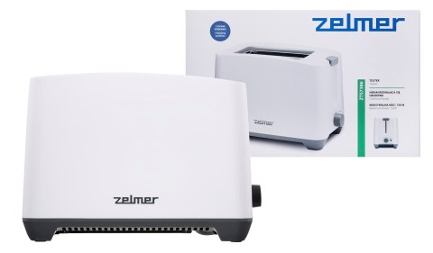 Zelmer ZTS7386 toster 2 kaw. 750 W Biały
