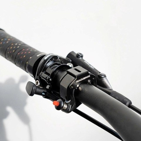 Dzwonek rowerowy Rockbros 34210006001 kształt C - czarny
