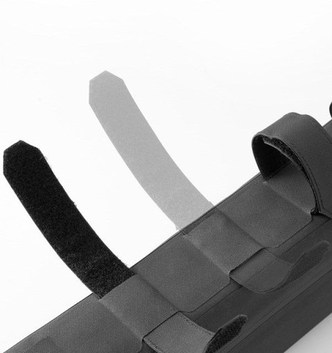 Sakwa rowerowa Rockbros AS-043 na rzepy 3l - czarna