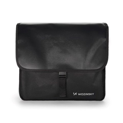 Wozinsky sakwa rowerowa na bagażnik podwójna 28 l czarna (WBB34BK)