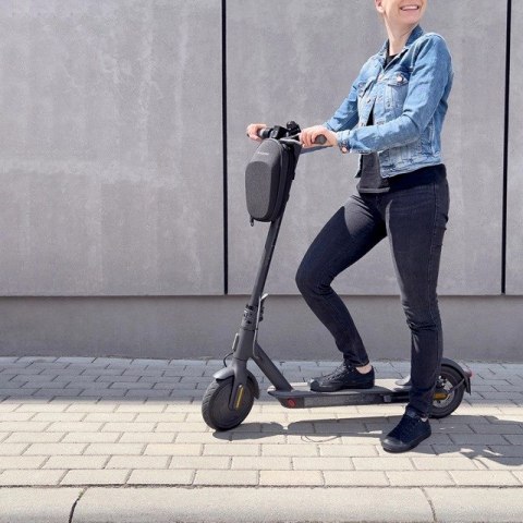 Wozinsky wodoodporna torba na kierownicę hulajnogi torba na hulajnogę 4l czarna (WSB1BK)