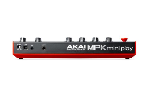 Klawiatura sterująca AKAI MPK Mini Play MK3 kontroler MIDI USB Czarny, Czerwony