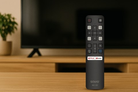 SAVIO PILOT UNIWERSALNY/ZAMIENNIK DO TV TCL-SMART TV RC-23
