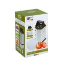 Resto Kitchenware 95413 ręczna tarka / spiralizer Tarka z pojemnikiem Czarny, Stal nierdzewna
