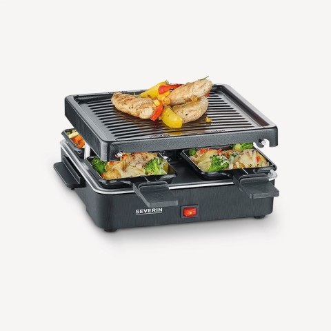 Severin RG 2370 grill raclette 4 os. 600 W Czarny