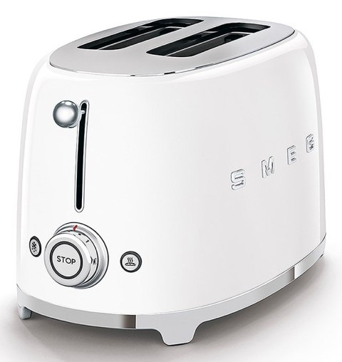 Toster SMEG biały model TSF01WHEU