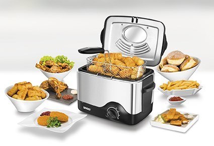Unold Fryer Compact 1,5l 1200W srebrny (58615)