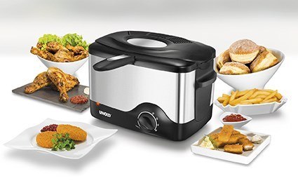 Unold Fryer Compact 1,5l 1200W srebrny (58615)