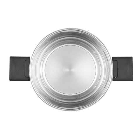 Resto Kitchenware Anser 3,2 l Okrągły Czarny, Stal nierdzewna