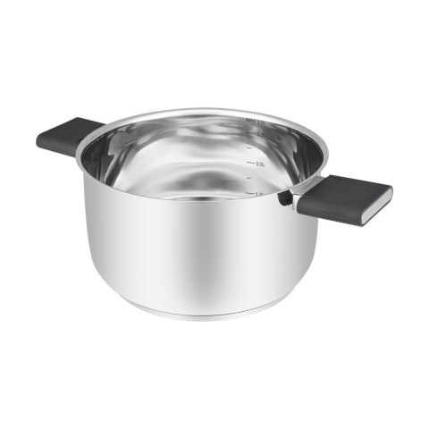 Resto Kitchenware Anser 3,2 l Okrągły Czarny, Stal nierdzewna