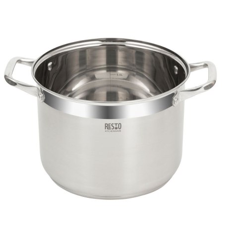 Resto Kitchenware Libra 8 l Okrągły Stal nierdzewna