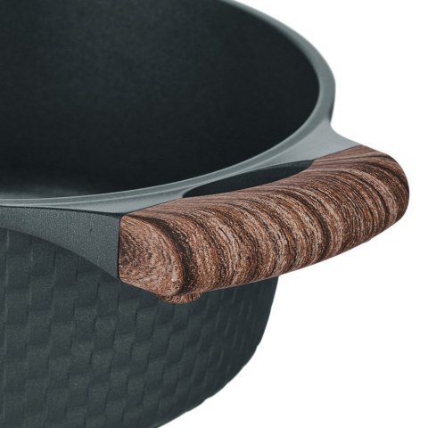 Resto Kitchenware Ran 2,4 l Okrągły Czarny, Drewno