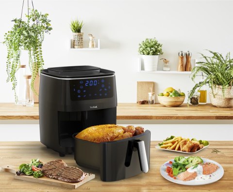 Tefal Easy Fry Grill & Steam FW2018 Pojedyńczy Autonomiczny 1700 W Frytkownica na gorące powietrze Czarny