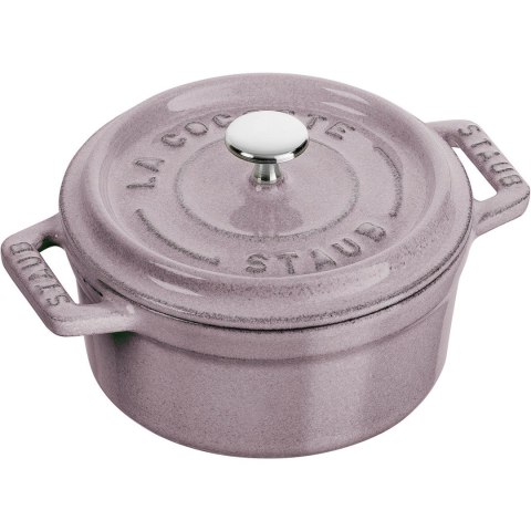 Mini garnek żeliwny okrągły Staub - 250 ml, Kwiat Wiśni