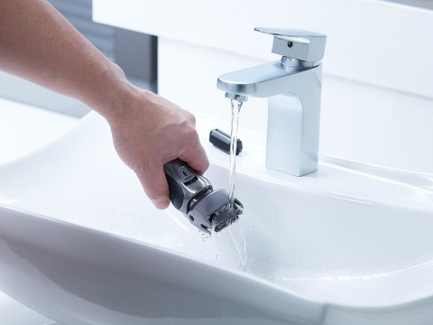 Panasonic ES-RW33 Golarka foliowa Przycinarka Czarny, Srebrny