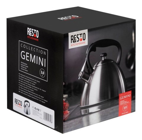 Resto Kitchenware 90601 czajnik 3 l Stal nierdzewna