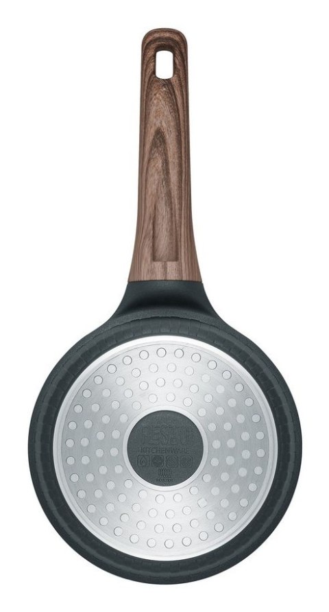 Resto Kitchenware 93900 garnek 1,3 l Okrągły Czarny