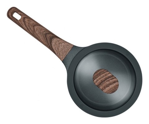 Resto Kitchenware 93900 garnek 1,3 l Okrągły Czarny