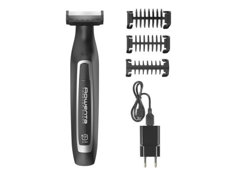 Rowenta TN6000 Bateria 4 5 mm Mokry & Suchy Czarny, Srebrny