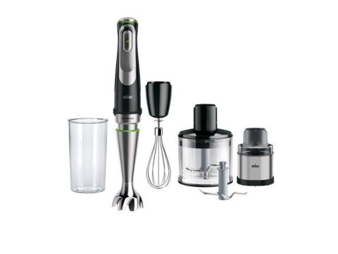 Braun MultiQuick 9 MQ9138XI blender 0,6 l Blender immersyjny 1200 W Czarny, Stal nierdzewna