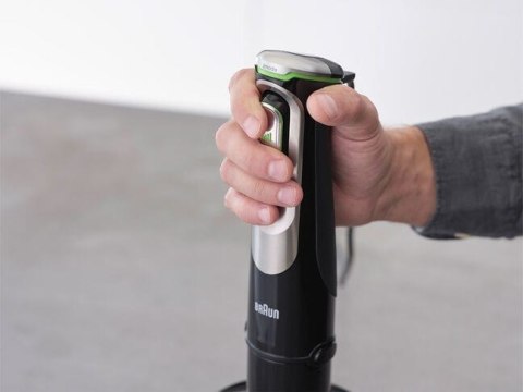 Braun MultiQuick 9 MQ9138XI blender 0,6 l Blender immersyjny 1200 W Czarny, Stal nierdzewna