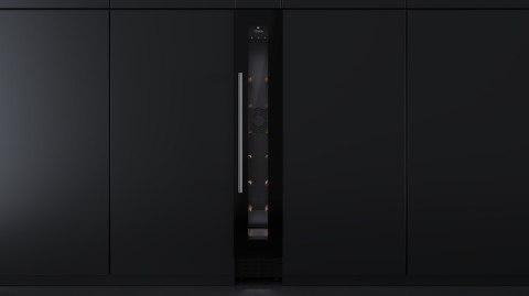 Teka RVU 10008 GBK Termoelektryczna chłodziarka do wina Wbudowany Czarny 8 butel.