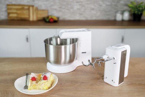 Unold Blender ręczny z misą miksującą Hannah biały srebrny