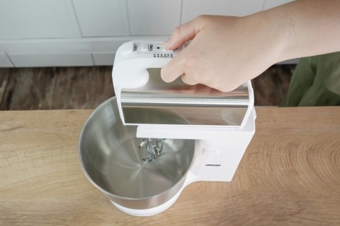 Unold Blender ręczny z misą miksującą Hannah biały srebrny