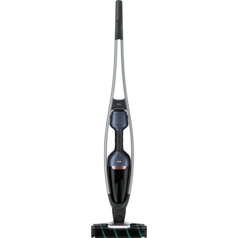 AEG QX9-1-P5IB Pionowy odkurzacz Bateria Suchy Bez worka 0,35 l Czarny, Indygo, Srebrny