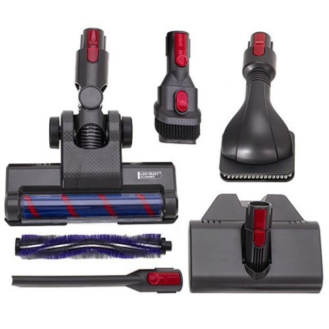 Bezprzewodowy odkurzacz pionowy Adler AD 7061 przyjazny dla alergików Czarny, Niebieski