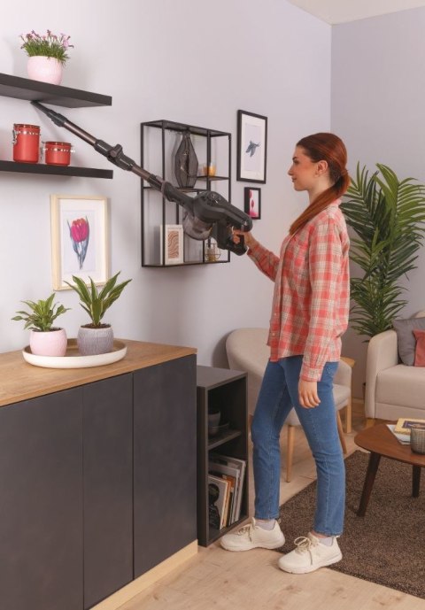 Hoover HF1 HF103X 011 Pionowy odkurzacz Bateria Suchy Tkanina Bez worka 0,9 l 170 W Tytan