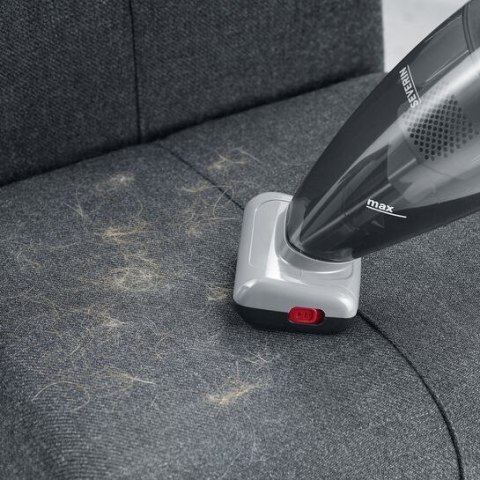 Severin HV 7146 okurzacz na kiju/szczotka elektryczna Bateria Suchy i Mokry UltraFine 120 W Szary, Czerwony, Biały 2,2 Ah