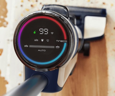 Tineco Floor One S6 Flashdry Pet Pionowy odkurzacz Bateria Suchy i Mokry HEPA Bez worka Czarny, Ciemny Niebieski, Szary 4 Ah