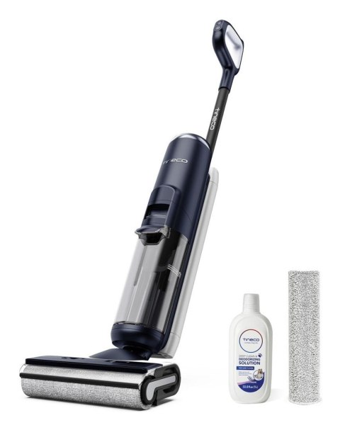 Tineco Floor One S6 Flashdry Pet Pionowy odkurzacz Bateria Suchy i Mokry HEPA Bez worka Czarny, Ciemny Niebieski, Szary 4 Ah