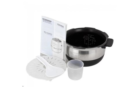 Kuchenka do ryżu z kukułką 1080ml z wyświetlaczem srebrna