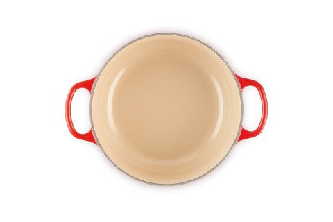 Le Creuset Signature Roaster okrągły 22cm wiśniowy